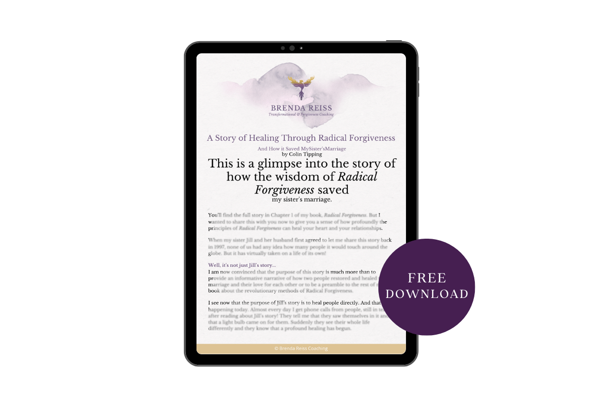 Story of Healing Through Radical Forgiveness